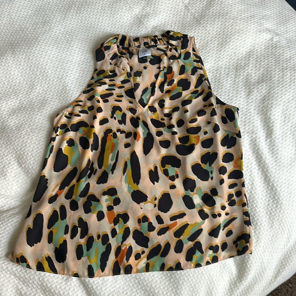 Cabi 100% polyester sleeveless top